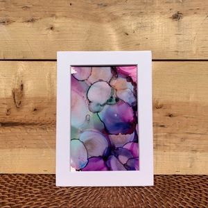 Original abstract alcohol ink painting
